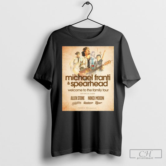 Michael Franti Spearhead Welcome To The Family Tour 2025 Shirt Sweatshirt Poster