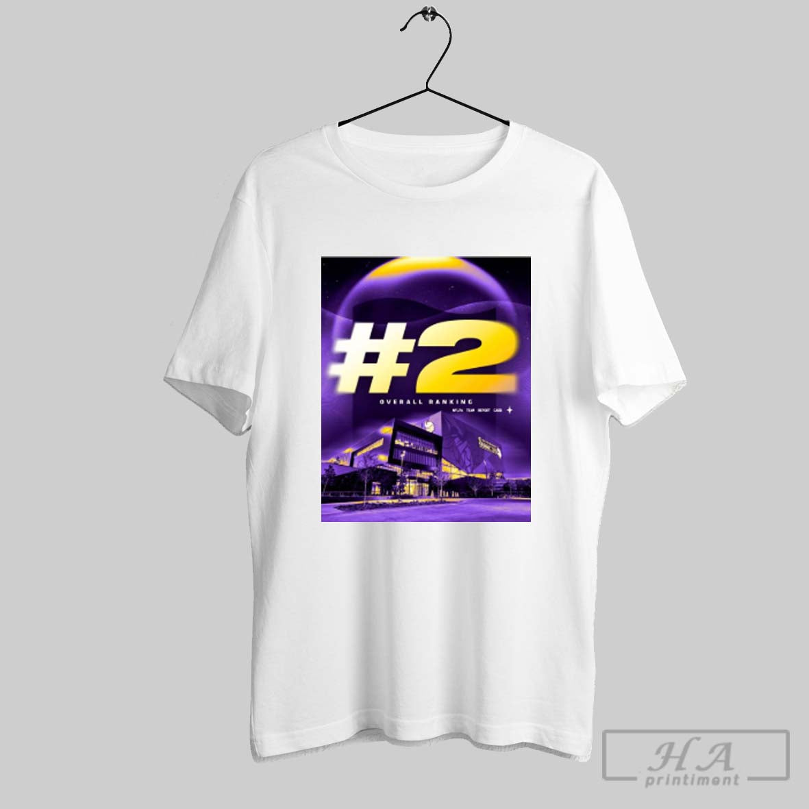 Minnesota Vikings Nfl Football 2 Overall Ranking In 2025 Nflpa Team Report Cards Are Out Poster T Shirt