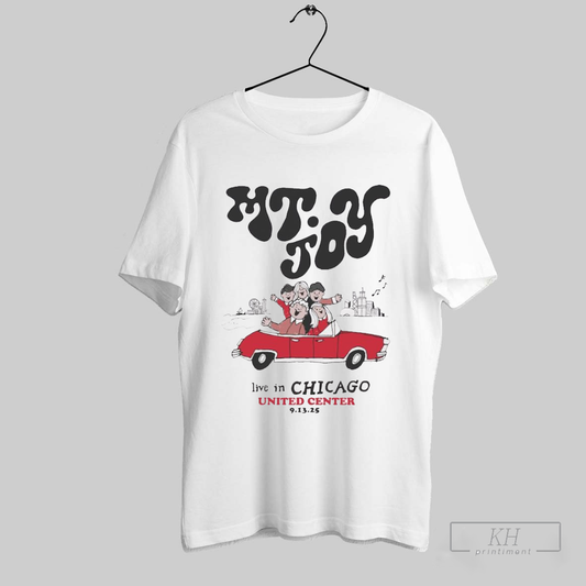Mt Joy September 13 2025 United Center Chicago Il Poster T Shirt T Shirt