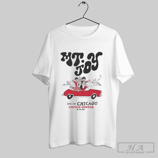 Mt Joy September 13 2025 United Center Chicago Il Poster T Shirt