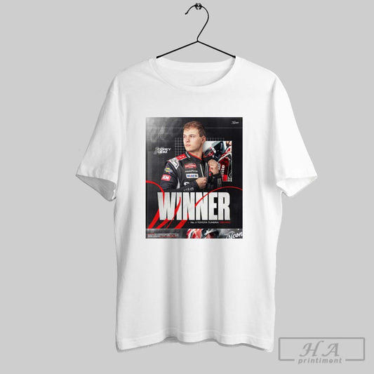 Nascar Corey Heim Has Been Awarded The Win At Daytona International Speedway 2025 Poster T Shirt