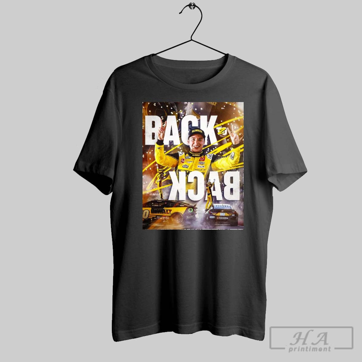 Nascar Cup Series Christopher Bell Winner Back To Back Joe Gibbs Racing 2025 Poster T Shirt