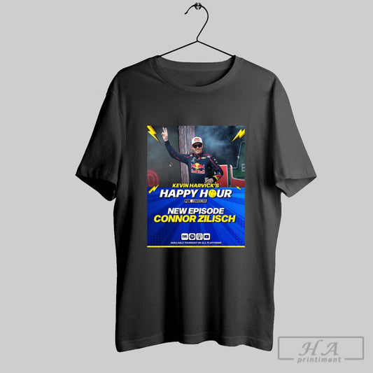 Nascar On Fox Kevin Harvicks Happy Hour New Episode Connor Zilisch Thursday 2025 Poster T Shirt