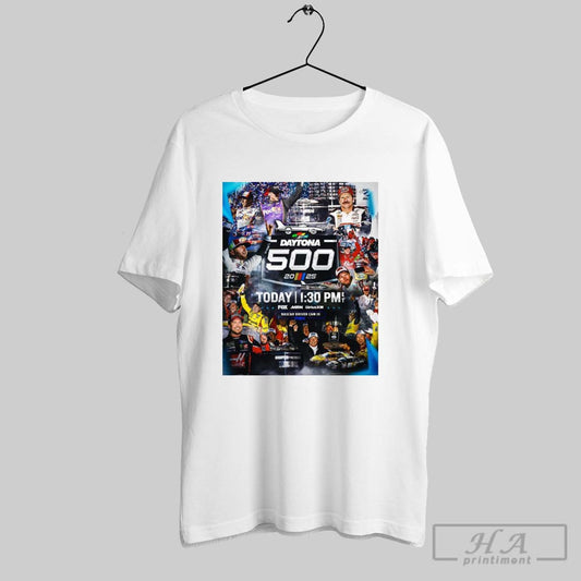 Nascar The Biggest Stars On The Biggest Stage Daytona 500 Feb 16 2025 Poster T Shirt