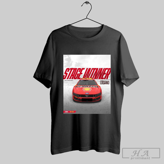 Nascar Stage Winner 2025 Daytona 500 Is Joey Logano Poster T Shirt