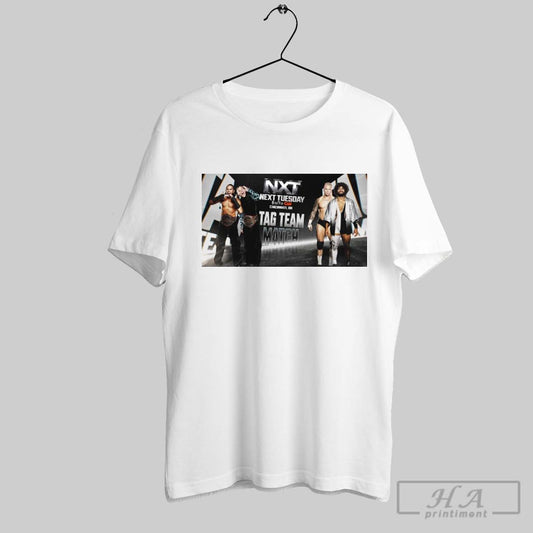 Nxt Next Tuesday Cincinnati Oh Tag Team Match Hardy Boyz Vs No Quarter Catch Crew Poster T Shirt