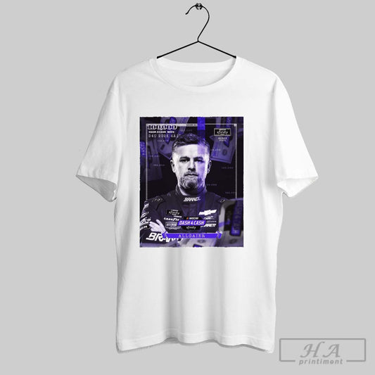 Nascar 100 000 Dash 4 Cash Note Xfinity Justin Allgaier Series 2025 Poster T Shirt