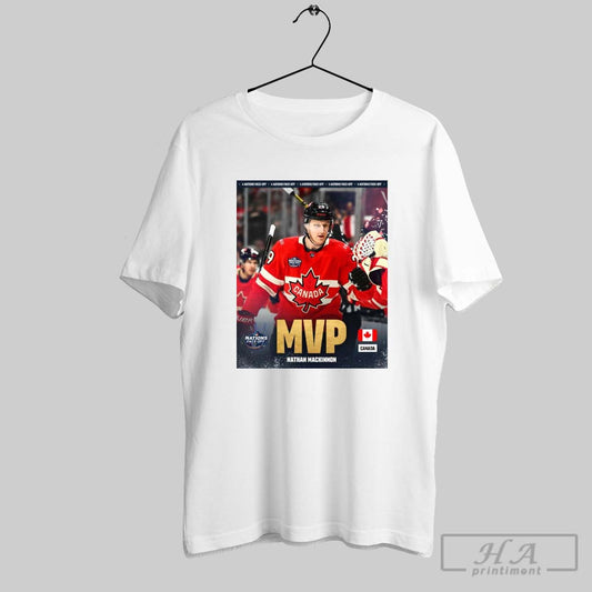 Nathan Mackinnon Is The Most Valuable Player Of The 4nations Face Off Poster T Shirt