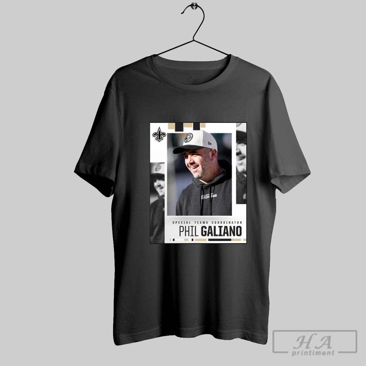 New Orleans Saints Football Welcome To New Orleans Phil Galiano To Special Teams Coordinator Poster T Shirt