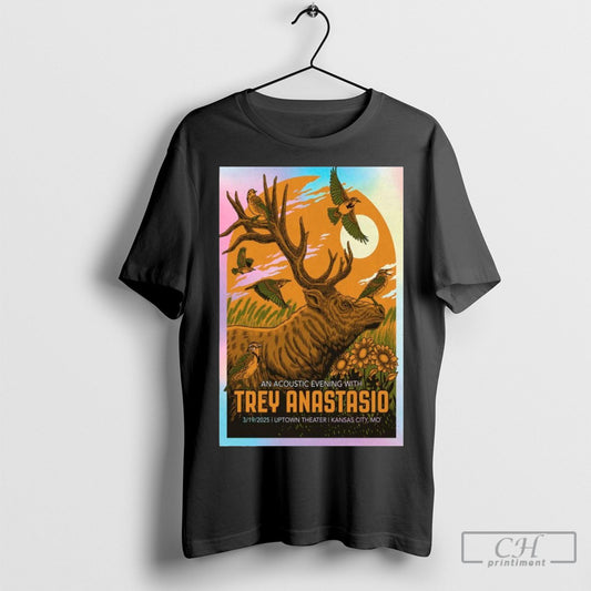 Nice 2025 Kansas City Mo Trey Anastasio Band Poster Shirt Sweatshirt