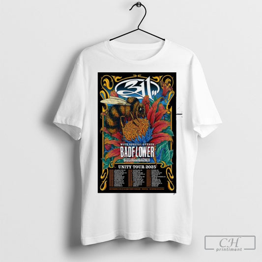 Nice 311 Band Unity Tour 2025 Poster T Shirt Sweatshirt