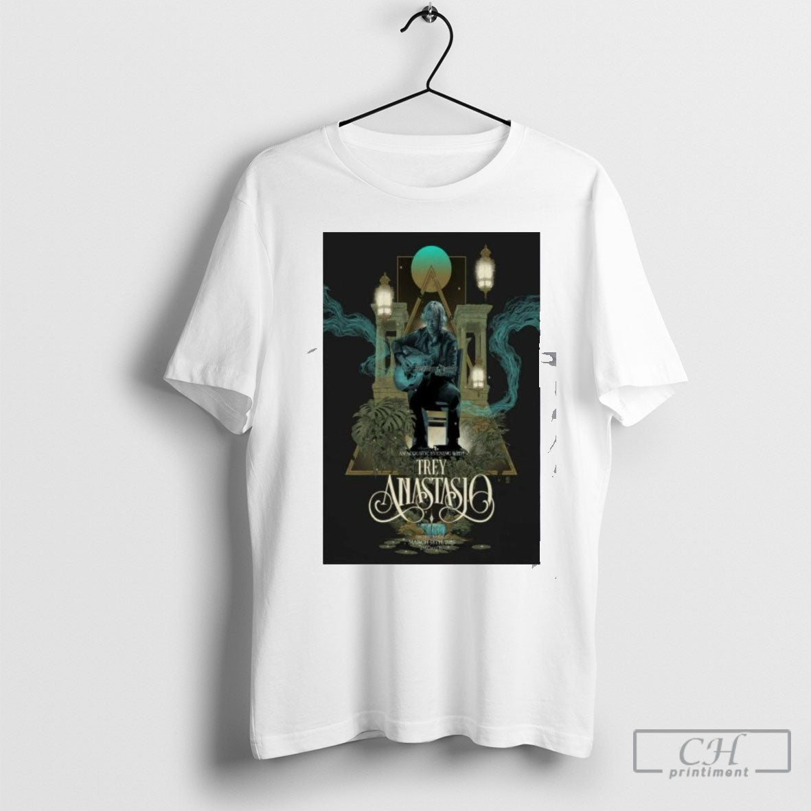 Nice Trey Anastasio On March 18 2025 In Chicago Il Tour Poster T Shirt Sweatshirt