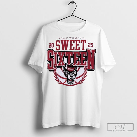 North Carolina State Wolfpack Womens Basketball Sweet 16 Shirt Sweatshirt Poster