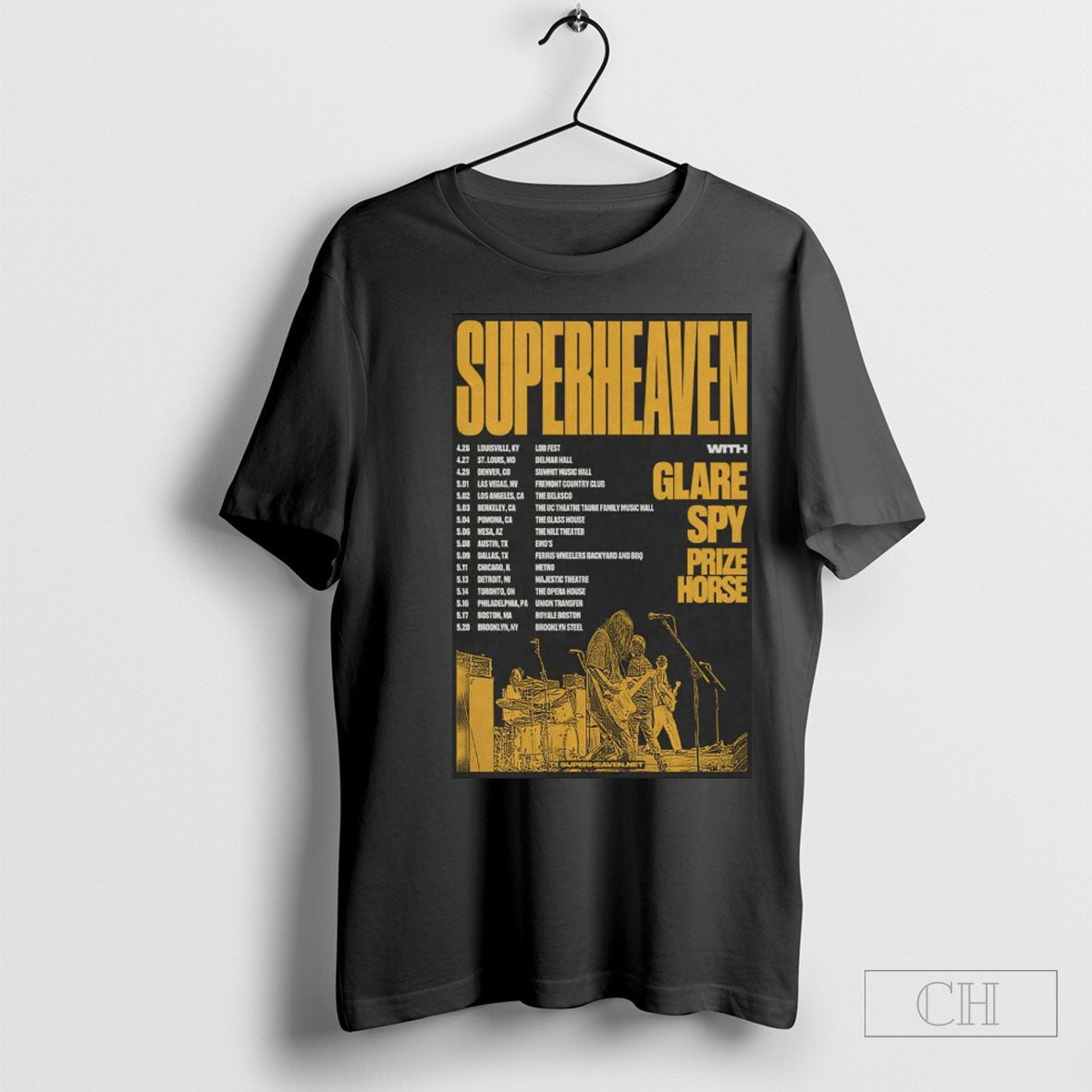 Offcial Superheaven Us Spring 2025 Poster Shirts Sweatshirt Tee Shirt