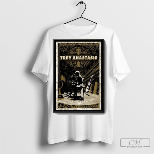 Official 08 March 2025 Trey Anastasio Event Springfield Ma Poster T Shirt