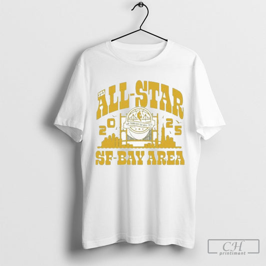 Official 2025 Nba All Star Game Sportiqe Sf Bay Area Bridge Tri Blend Comfy Shirt Poster Ornaments
