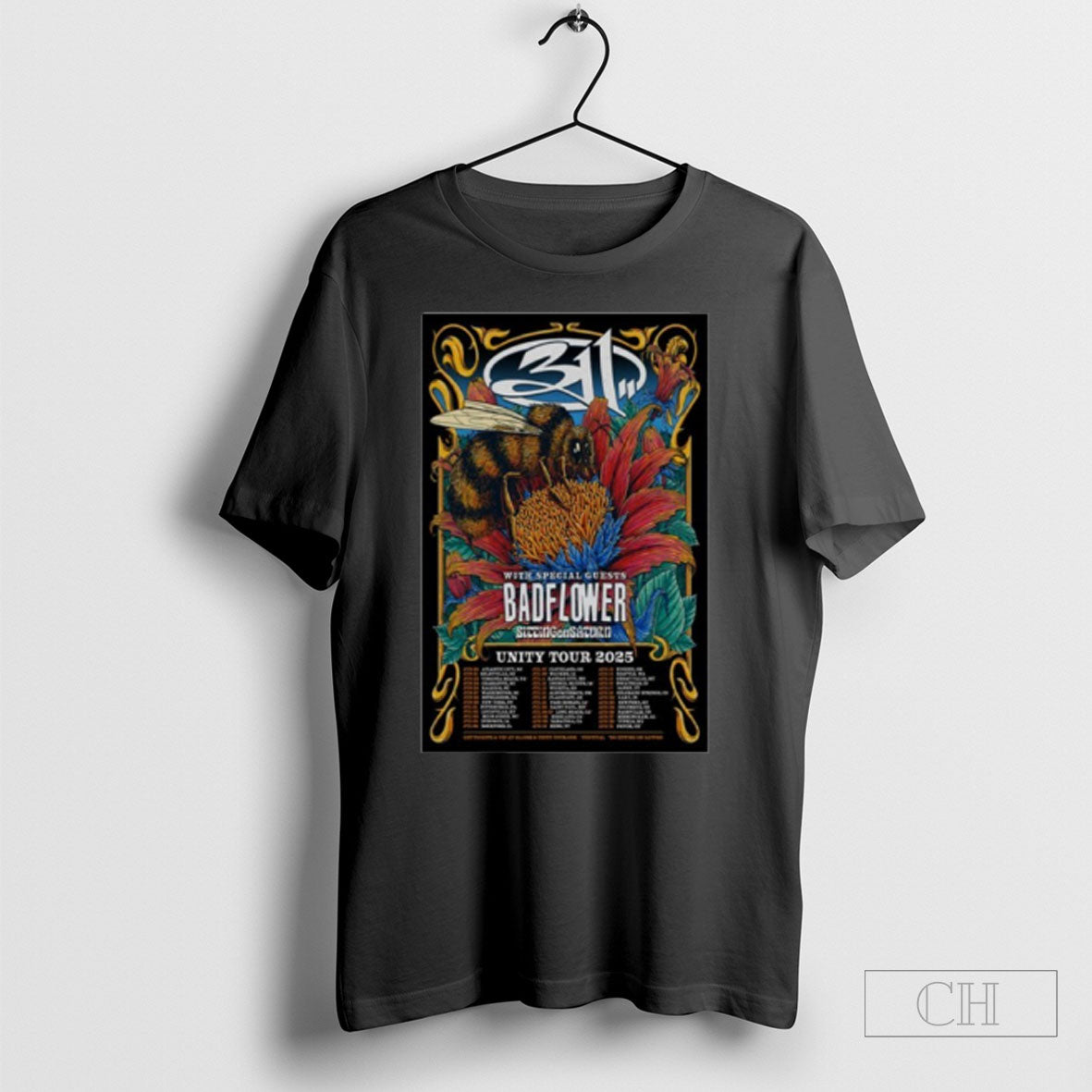 Official 311 Band Unity Tour 2025 Poster Shirt Sweatshirt Tee Shirt
