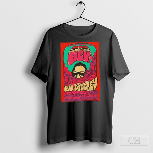 Official A Birthday Tribute Shows Bo Diddley December 30 2024 At The Continental Club In Austin Tx Poster Shirt Sweatshirt Tee Shirt