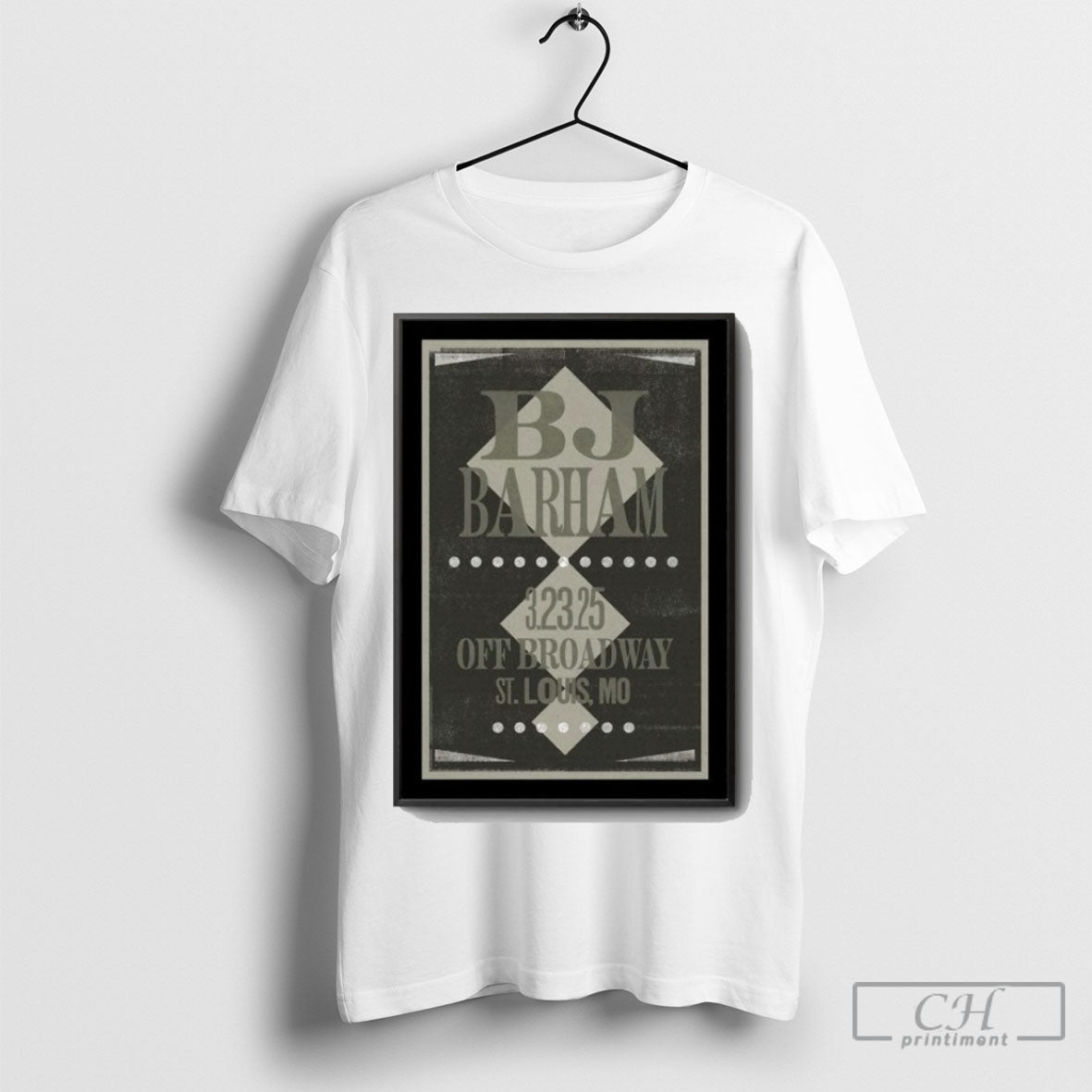 Official Bj Barham On March 23 2025 In St Louis Mo Tour Poster Shirt Sweatshirt