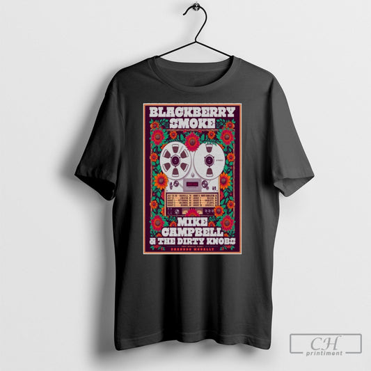 Official Blackberry Smoke Summer 2025 Poster Shirt Sweatshirt