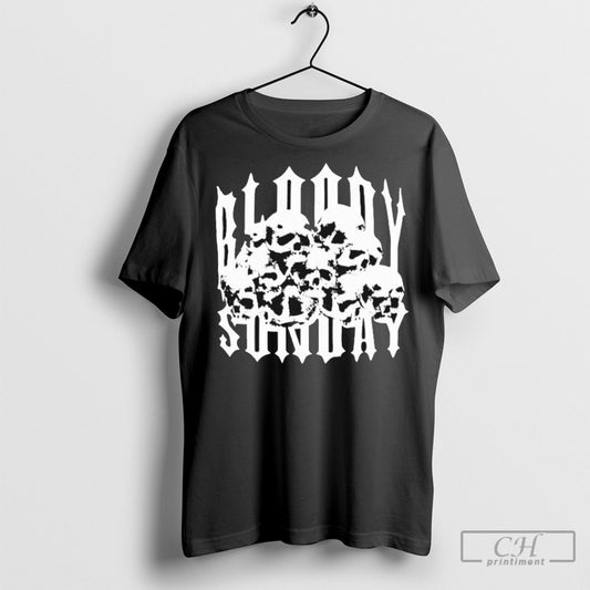 Official Bloody Sunday Eternal Skull T Shirt Sweatshirt Poster