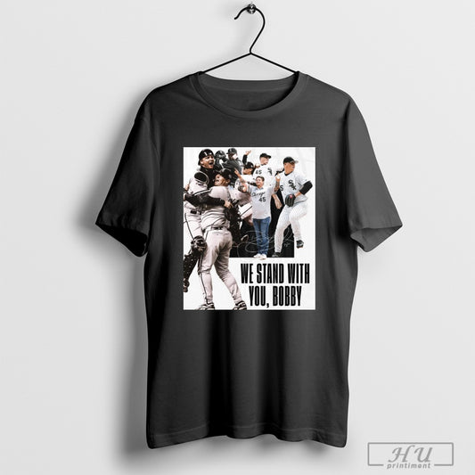 Official Bobby Jenks Chicago White Sox Mlb We Stand With You Signature Poster T Shirt