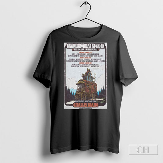 Official Braun Brothers Reunion August 7 9 2025 Challis Golf Course Challis Idaho Poster Shirt Sweatshirt
