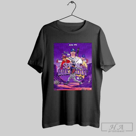 Official Brayden Taylor Cole Fontenelle Payton Tolle Tommy Sacco Mlb Baseball Spring Breakout 2025 Poster T Shirt