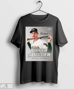 Official Brent Rooker Oakland Athletics MLB Silver Slugger Award Winner Signature Poster t-shirt
