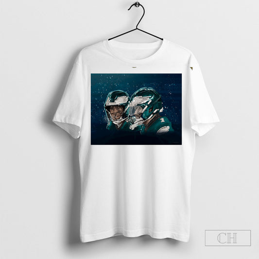Official Calm Before The Storm Philadelphia Eagles Shirt Sweatshirt Poster