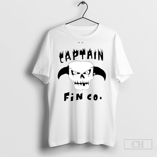 Official Captain Fin Twin Fin Skull Shirt Sweatshirt Poster