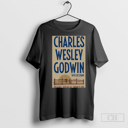 Official Charles Wesley Godwin February 13 2025 Sioux Falls Sd Poster Shirt Sweatshirt