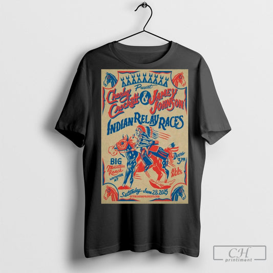 Official Charley Crockett Jun 28 2025 Big Mountain Ranch Whitefish Mt Poster Shirt