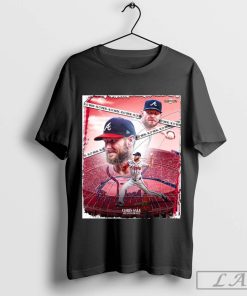 Official Chris Sale National League Cy Young winning the NL Triple Crown Atlanta Braves MLB Poster t-shirt