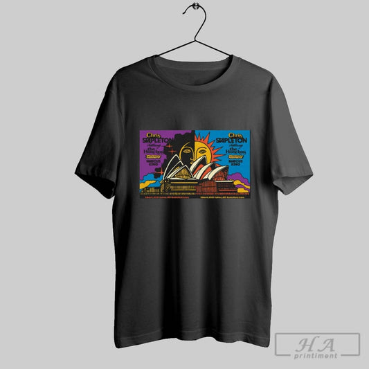 Official Chris Stapleton Tour 2025 Sydney Aus Poster Shirts