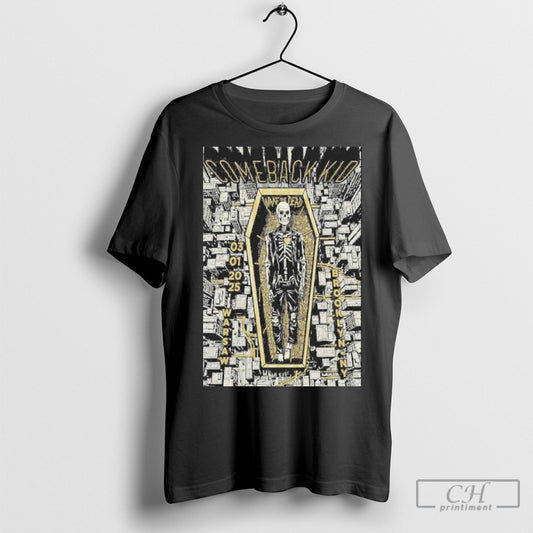 Official Comeback Kid At Warsaw In Brooklyn Ny On March 1 2025 Concert Poster T Shirt Sweatshirt