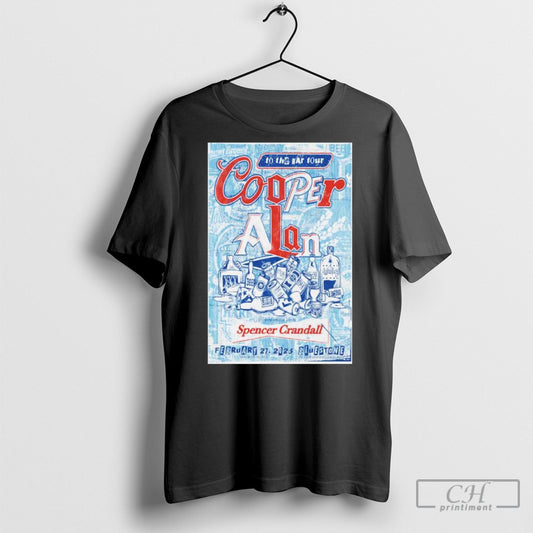 Official Cooper Alan The Bluestone Feb 27 2025 In Columbus Oh Show Poster T Shirt Sweatshirt