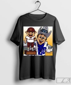 Official Cowboys Win Dallas Cowboys vs Washington Commanders NFL Taking it to the house Poster t-shirt