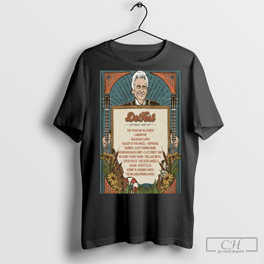 Official Delfest May 24 2025 Cumberland Md Poster Shirt