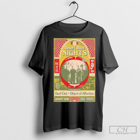 Official Desert Daze Nights Apr 12 2025 The Echo Los Angeles Ca Poster T Shirt Sweatshirt Ornaments