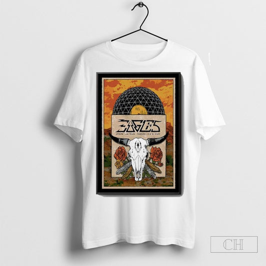 Official Eagles February 14 15 2025 Sphere Las Vegas Poster Shirt Sweatshirt Tee Shirt