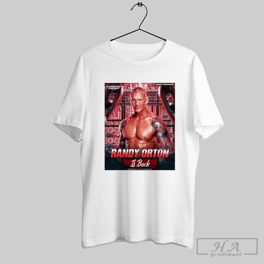 Official Elimination Chamber Toronto Randy Orton Is Back The Voices Ring Around Rogers Centre Wwe Poster T Shirt