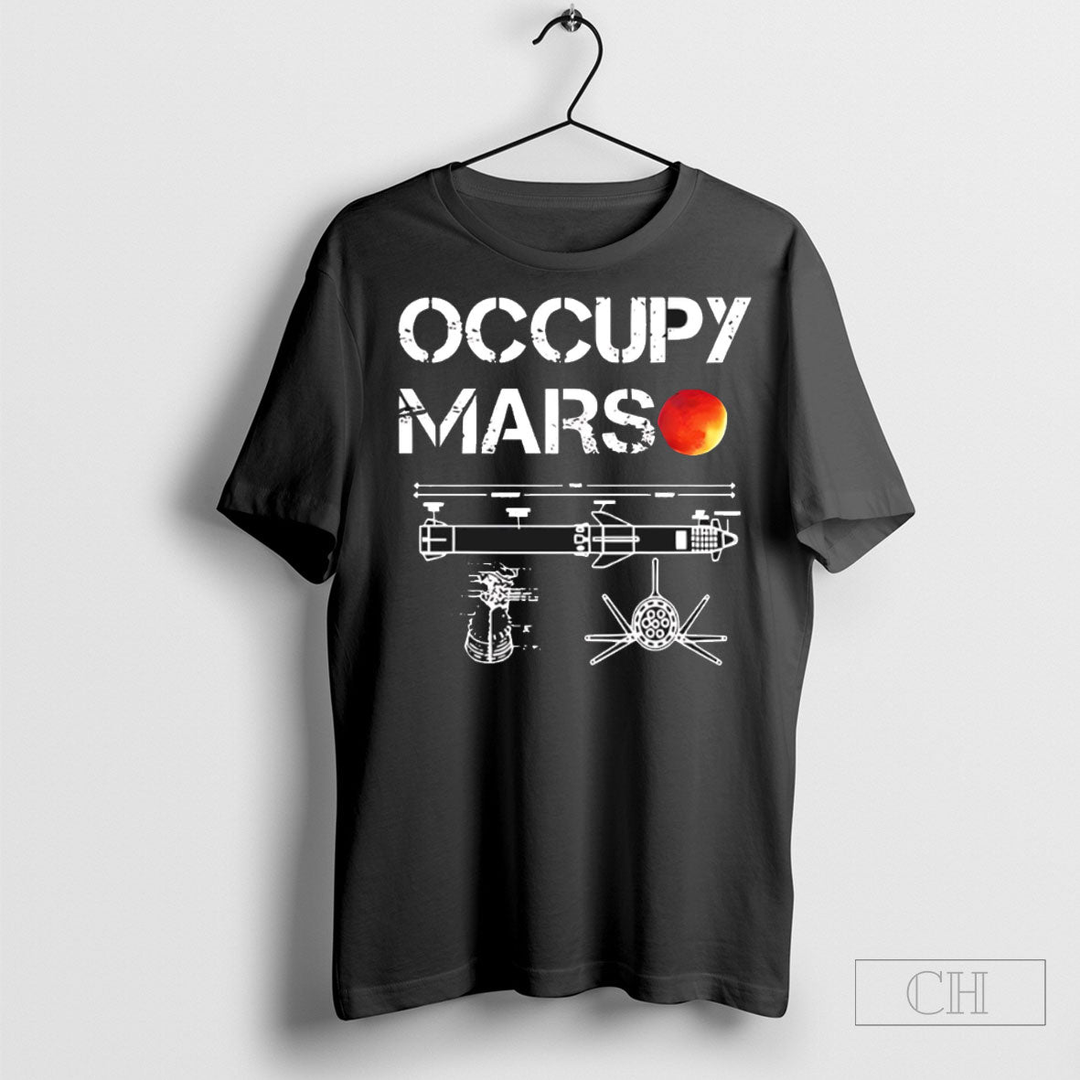 Official Elon Musk Occupy Mars Shirt Sweatshirt Poster