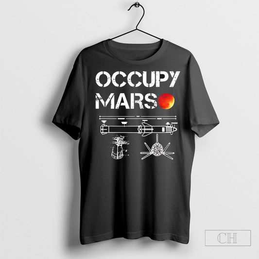 Official Elon Musk Occupy Mars Shirt Sweatshirt Poster