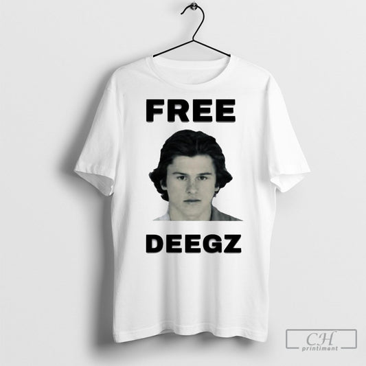 Official Free Deegz Arrested Mugshot 2025 Shirt Hoodie