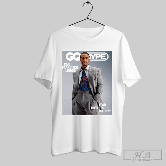Official Gq Hype Can Francisco Lindor Lead The Mets To Glory New York Mets Poster T Shirt