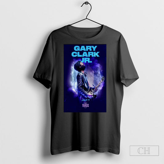 Official Gary Clark Jr July 7 2025 Asheville Nc Poster Shirts