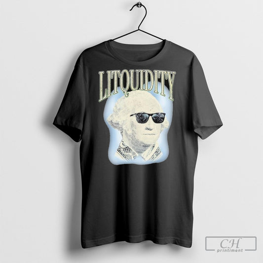 Official George Washington Litquidity T Shirt Sweatshirt Poster