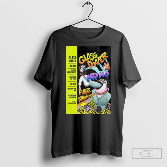 Official Glass Diaper The Loud In Huntington Wv Dec 27 2024 Tour Poster Shirt Sweatshirt Tee Shirt