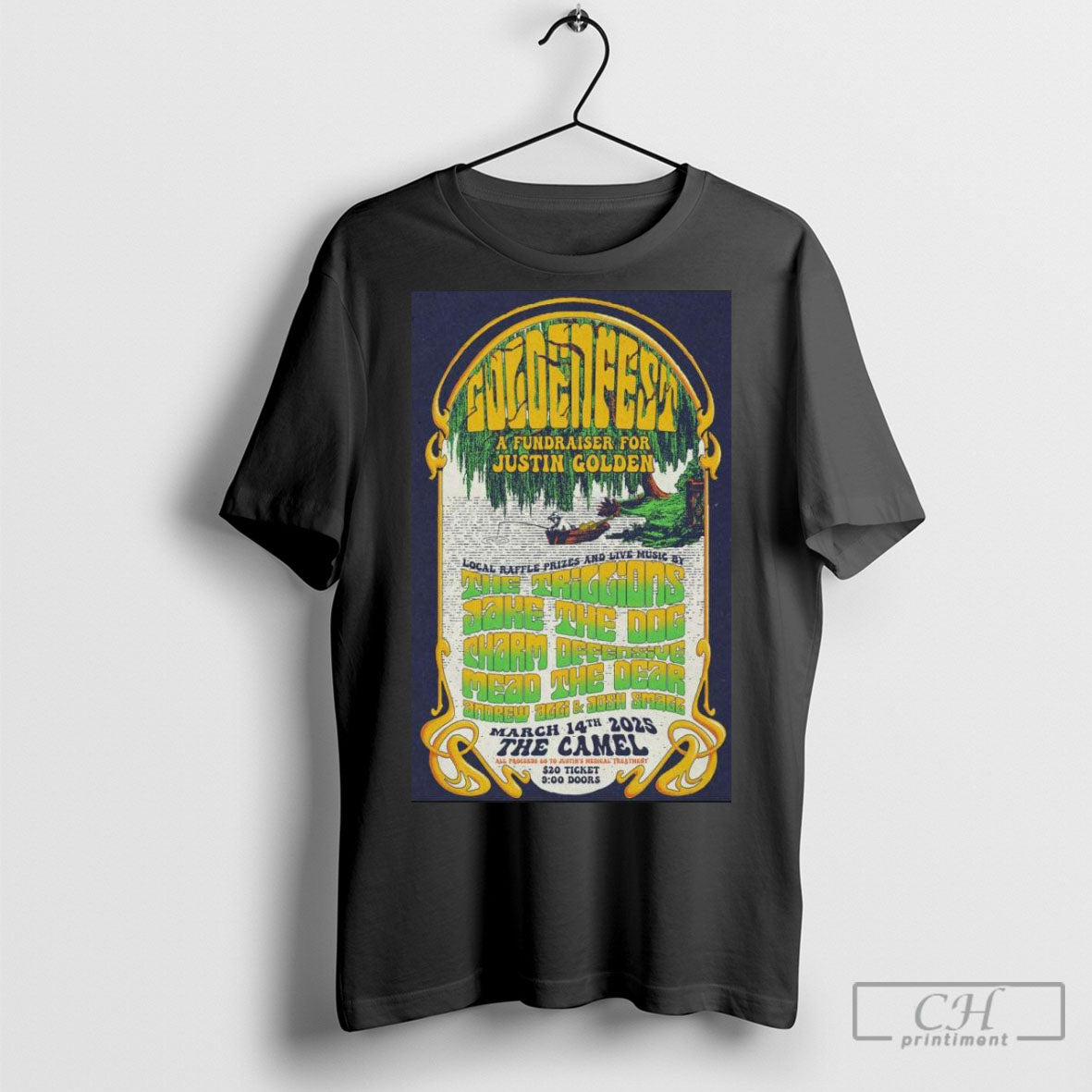 Official Goldenfest Mar 14 2025 The Camel Poster Shirt Sweatshirt
